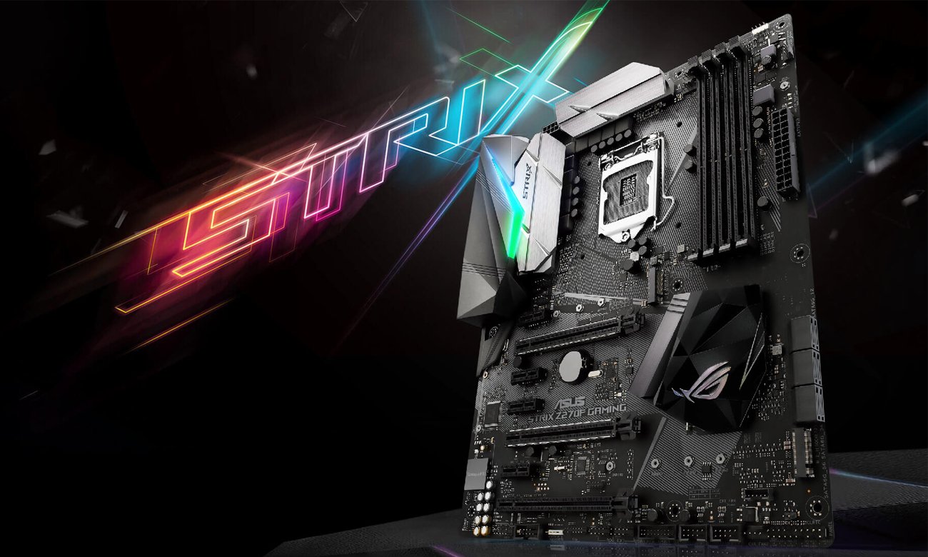 ASUS　STRIX Z270F GAMING　LGA1151 ASUS STRIX Z270F GAMING (DDR4 USB3.1/M.2) - Płyty główne